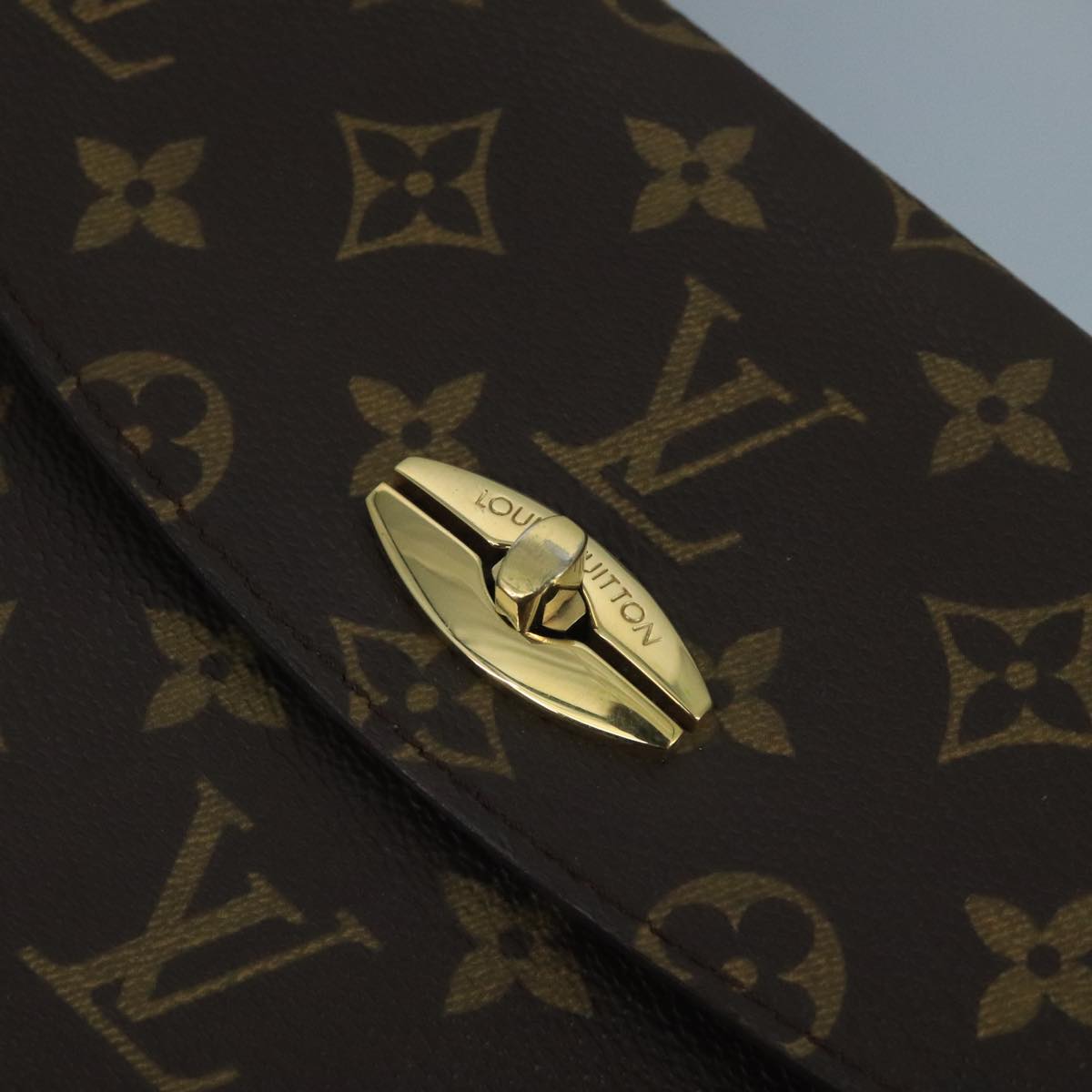 LOUIS VUITTON Monogram Malesherbes Hand Bag M51379 LV bs21737
