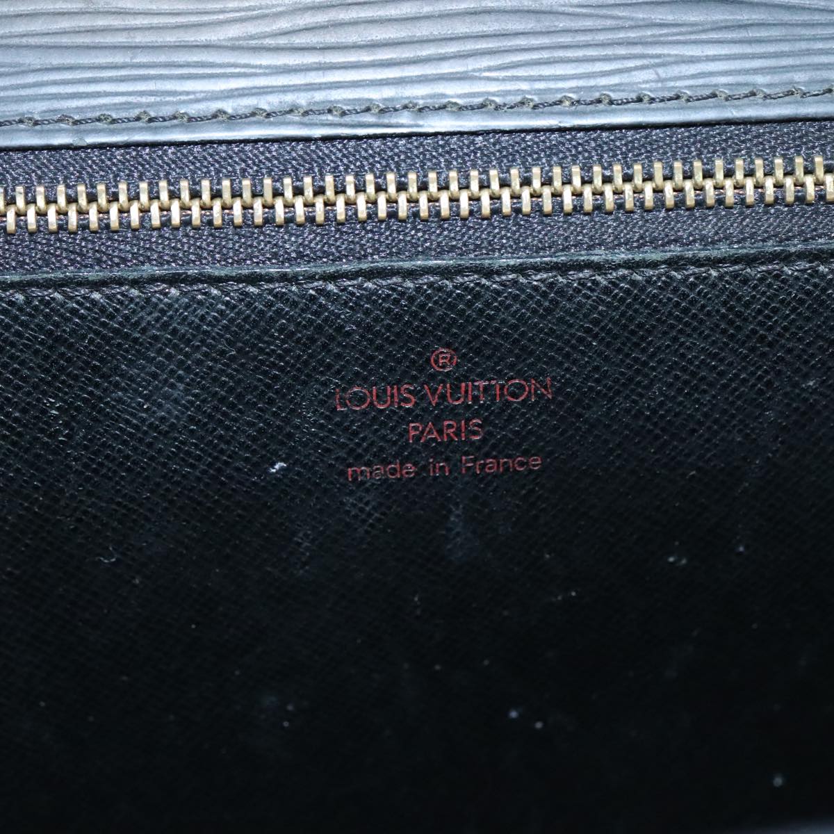 LOUIS VUITTON Epi Monceau 28 Hand Bag Black M52122 LV bs21765