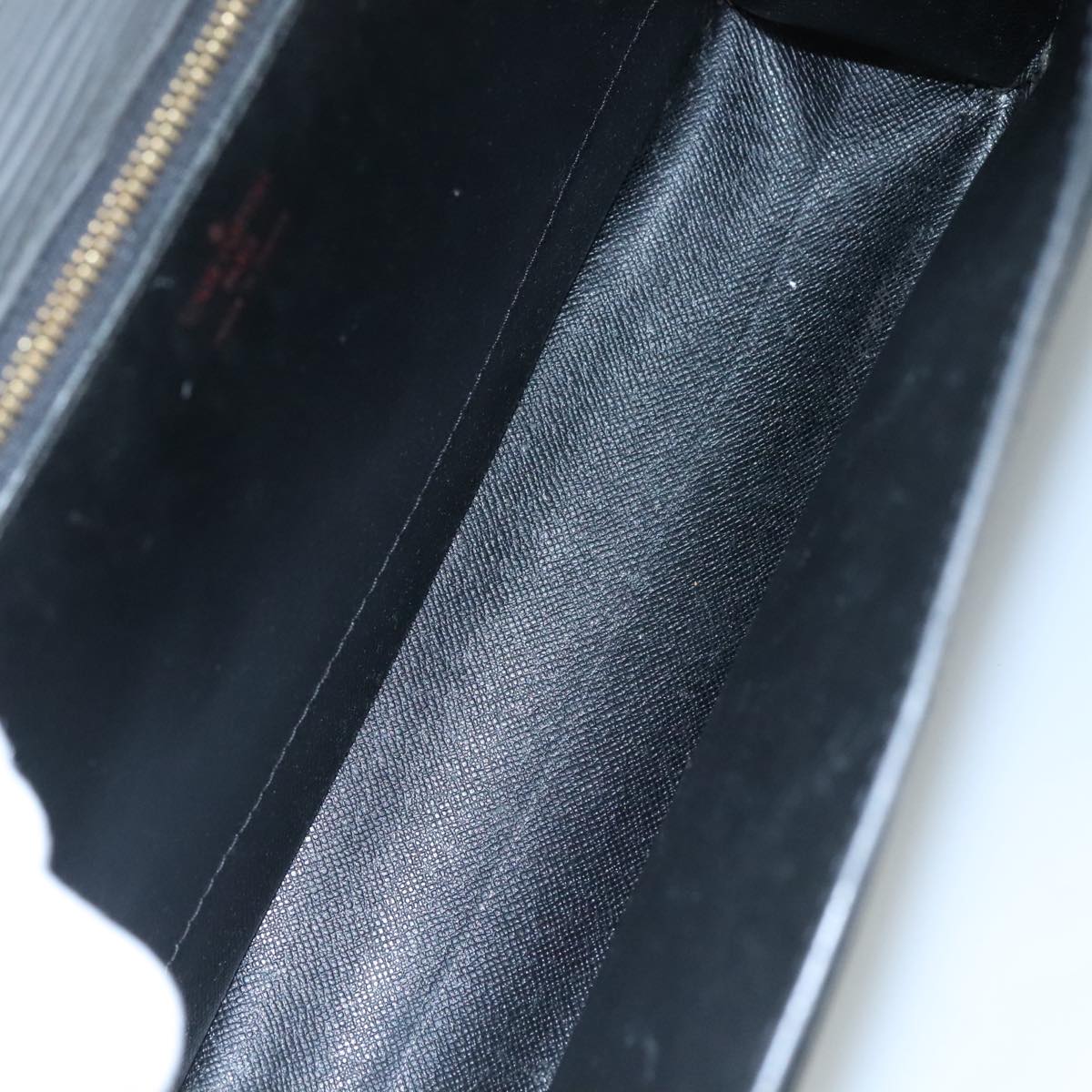 LOUIS VUITTON Epi Monceau 28 Hand Bag Black M52122 LV bs21765