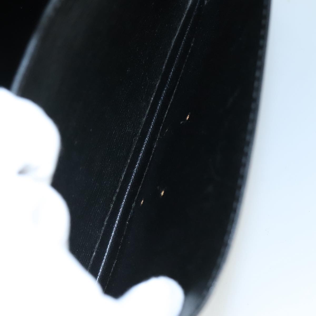 LOUIS VUITTON Epi Monceau 28 Hand Bag Black M52122 LV bs21765