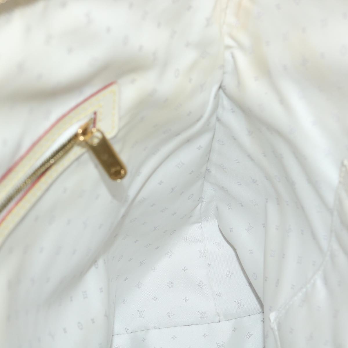 LOUIS VUITTON Suhari Lockit GM Hand Bag Smooth Leather White M91862 bs2241