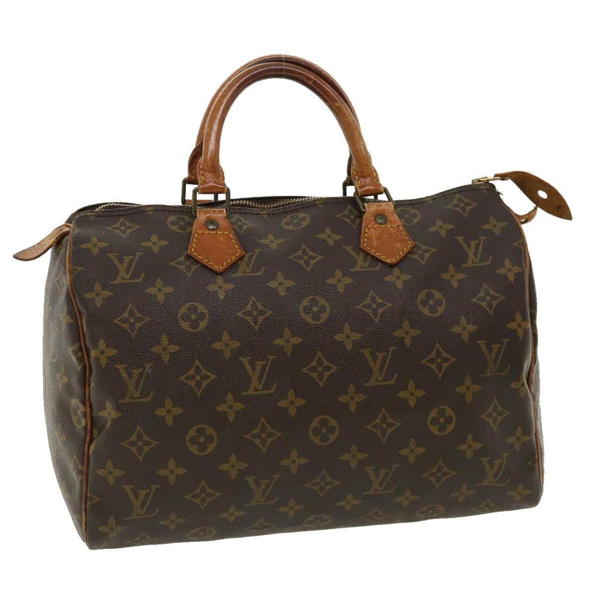 LOUIS VUITTON Monogram Speedy 30 Hand Bag M41526 LV bs2332