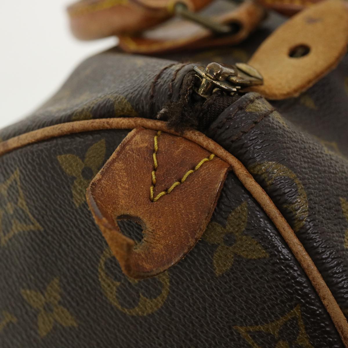 LOUIS VUITTON Monogram Speedy 30 Hand Bag M41526 LV bs2332