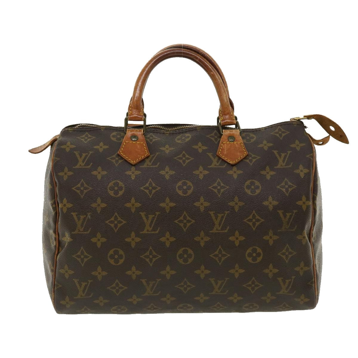 LOUIS VUITTON Monogram Speedy 30 Hand Bag M41526 LV bs2332