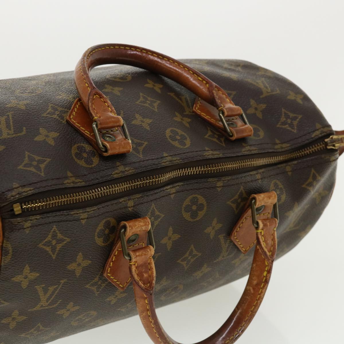LOUIS VUITTON Monogram Speedy 30 Hand Bag M41526 LV bs2332