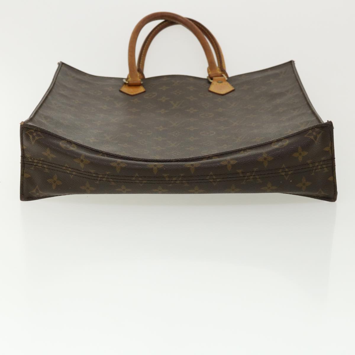 LOUIS VUITTON Monogram Sac Plat Hand Bag M51140 LV bs2333