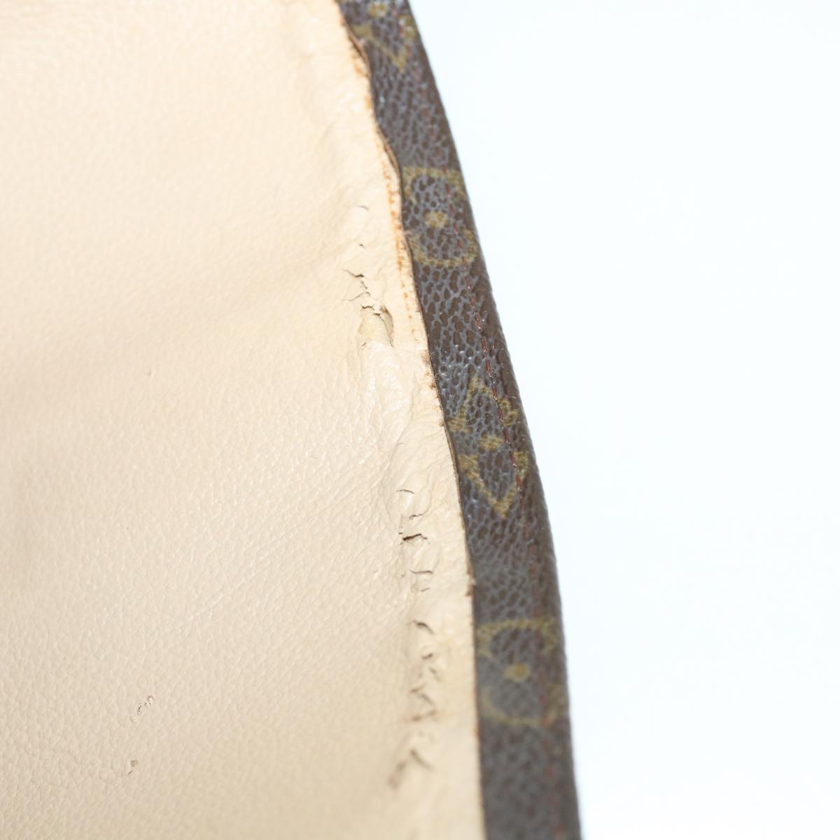 LOUIS VUITTON Monogram Sac Plat Hand Bag M51140 LV bs2333