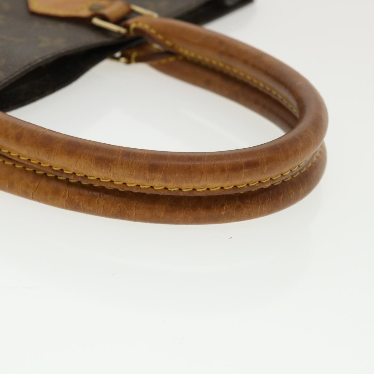 LOUIS VUITTON Monogram Sac Plat Hand Bag M51140 LV bs2333