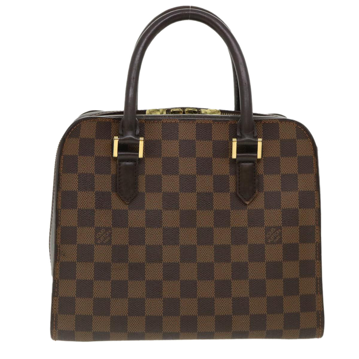 LOUIS VUITTON Damier Ebene Triana Hand Bag N51155 LV bs2357