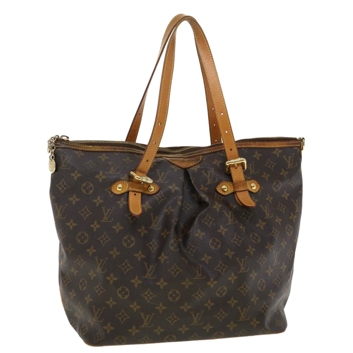 LOUIS VUITTON Monogram Palermo GM Tote Bag M40146 LV bs2366