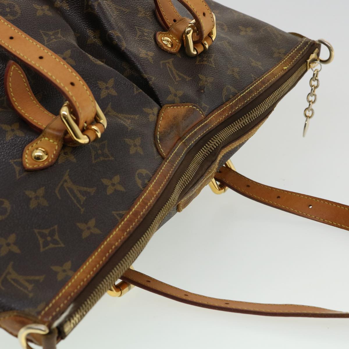 LOUIS VUITTON Monogram Palermo GM Tote Bag M40146 LV bs2366