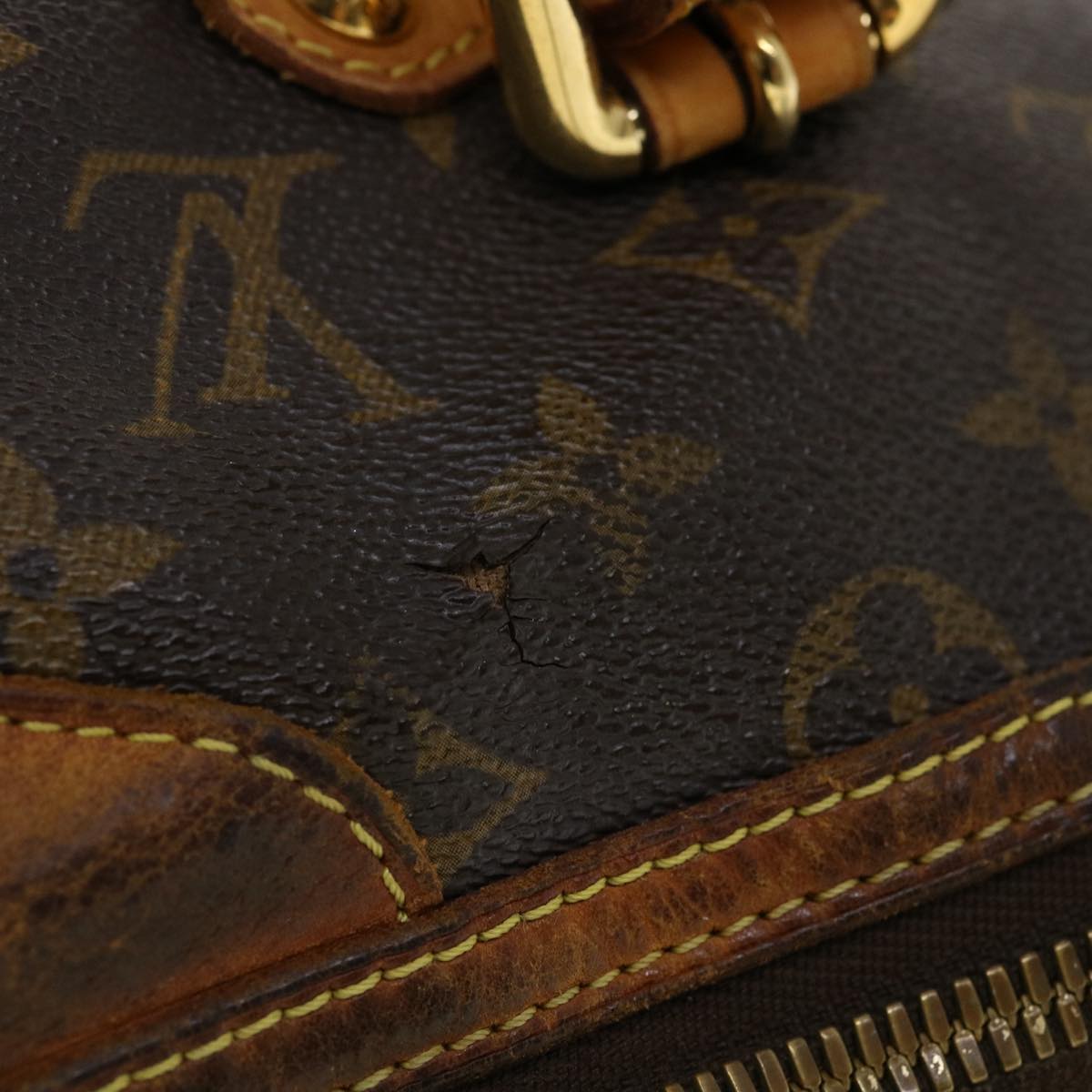 LOUIS VUITTON Monogram Palermo GM Tote Bag M40146 LV bs2366