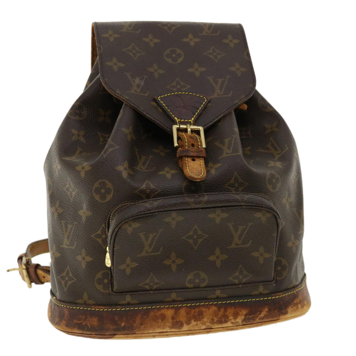 LOUIS VUITTON Monogram Montsouris MM Backpack M51136 LV bs2417
