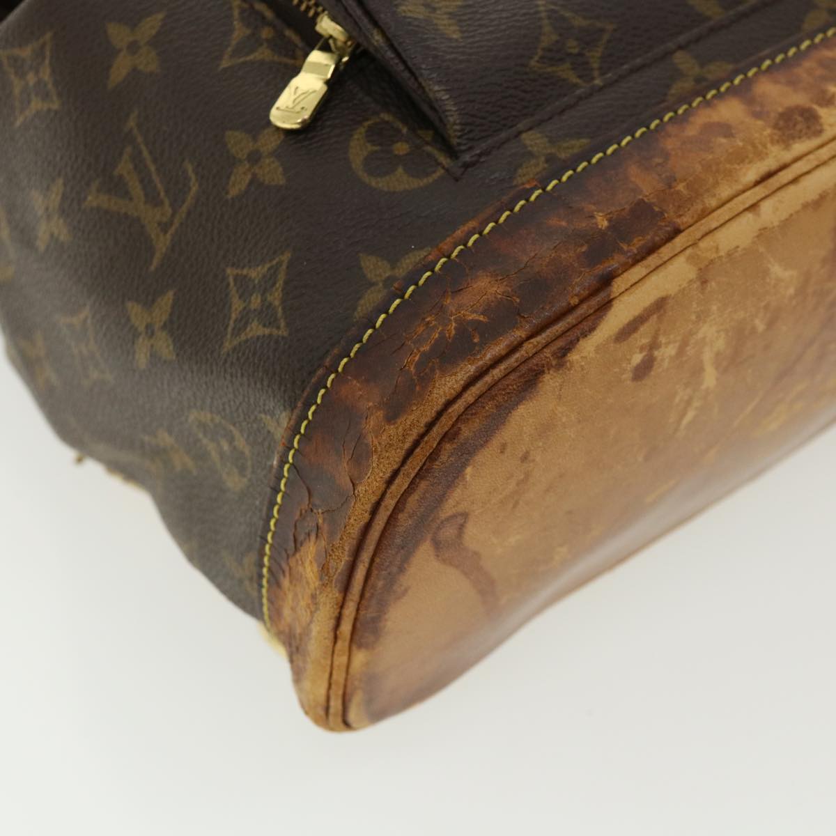 LOUIS VUITTON Monogram Montsouris MM Backpack M51136 LV bs2417
