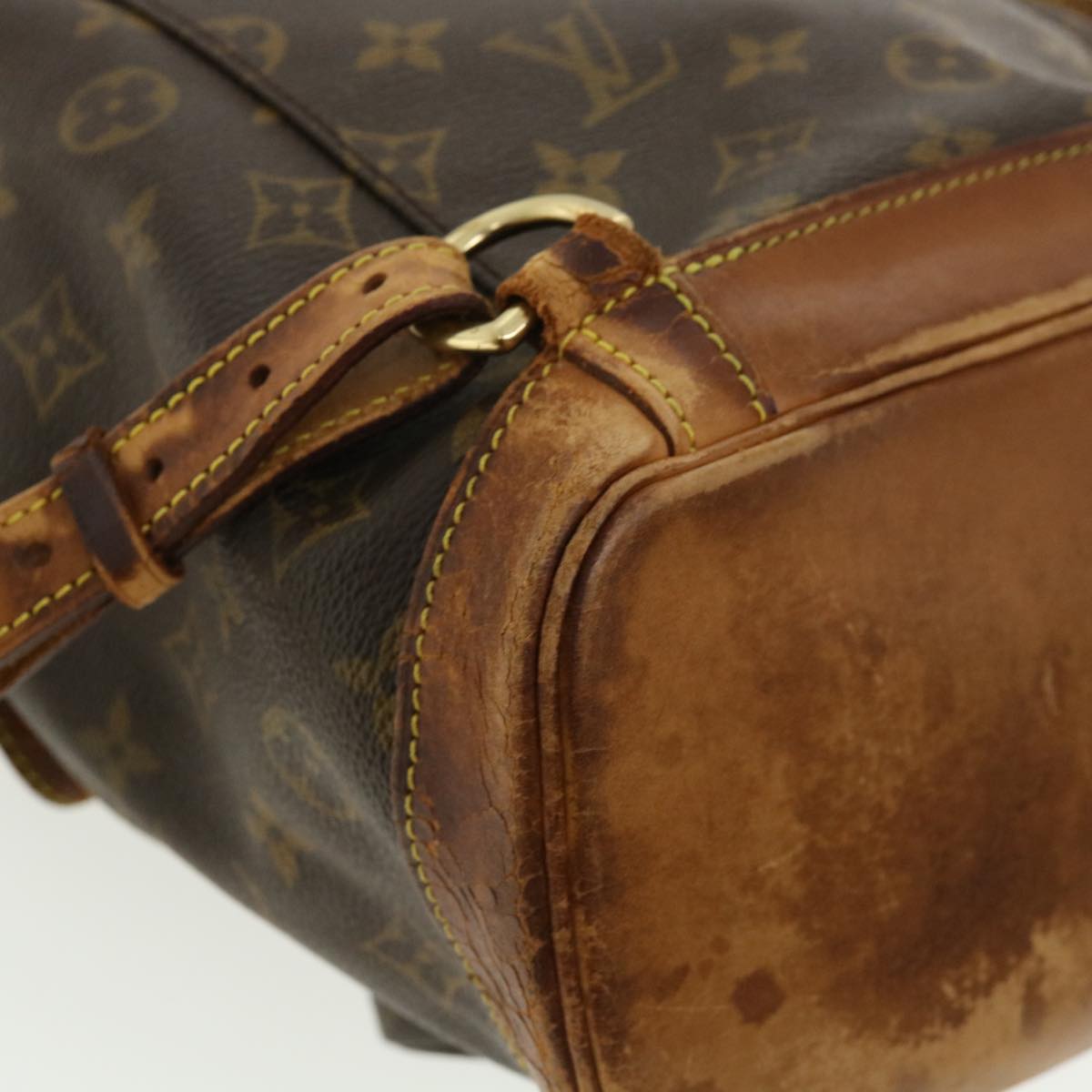LOUIS VUITTON Monogram Montsouris MM Backpack M51136 LV bs2417