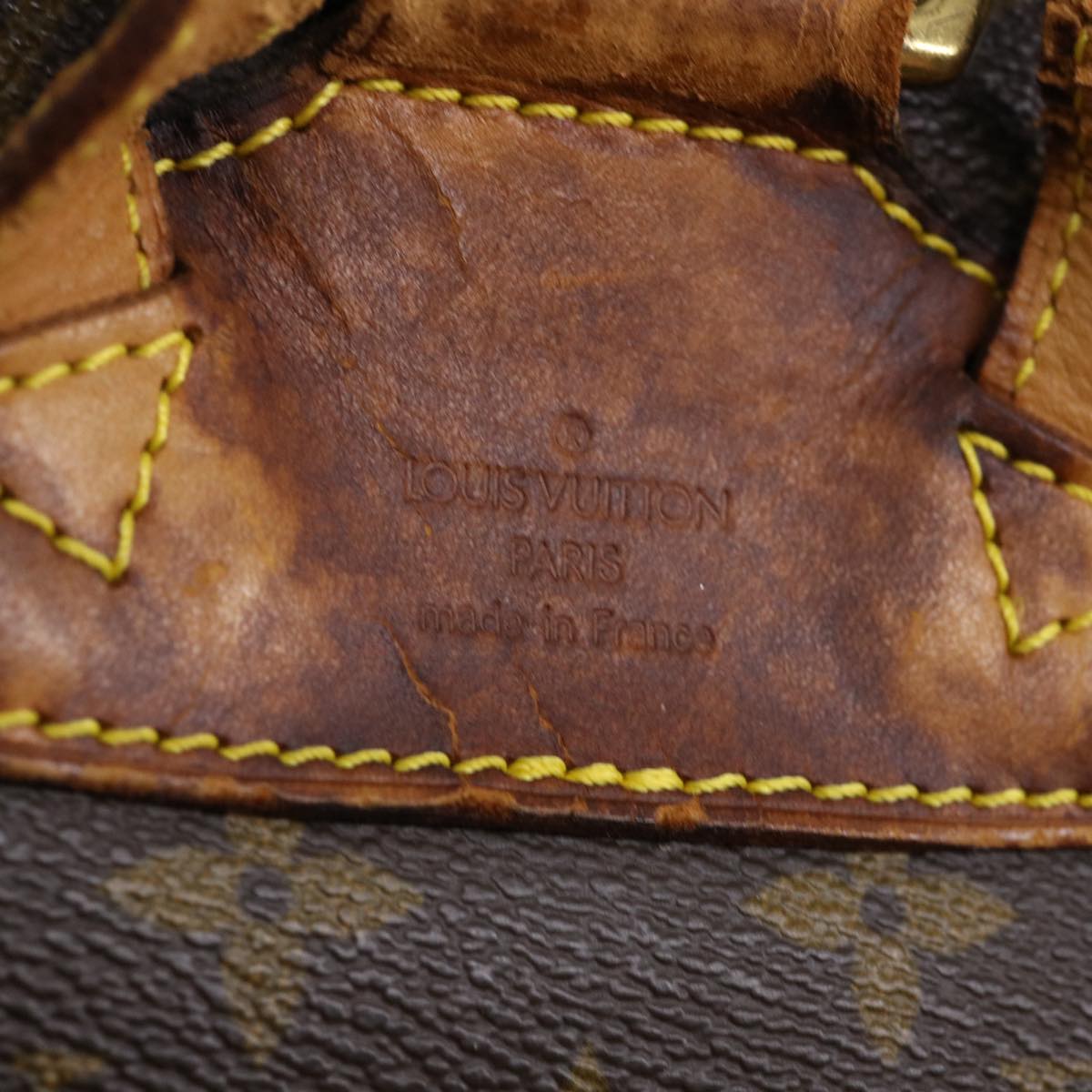 LOUIS VUITTON Monogram Montsouris MM Backpack M51136 LV bs2417