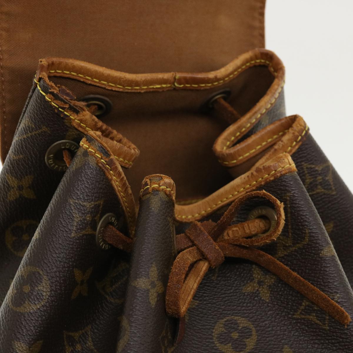 LOUIS VUITTON Monogram Montsouris MM Backpack M51136 LV bs2417