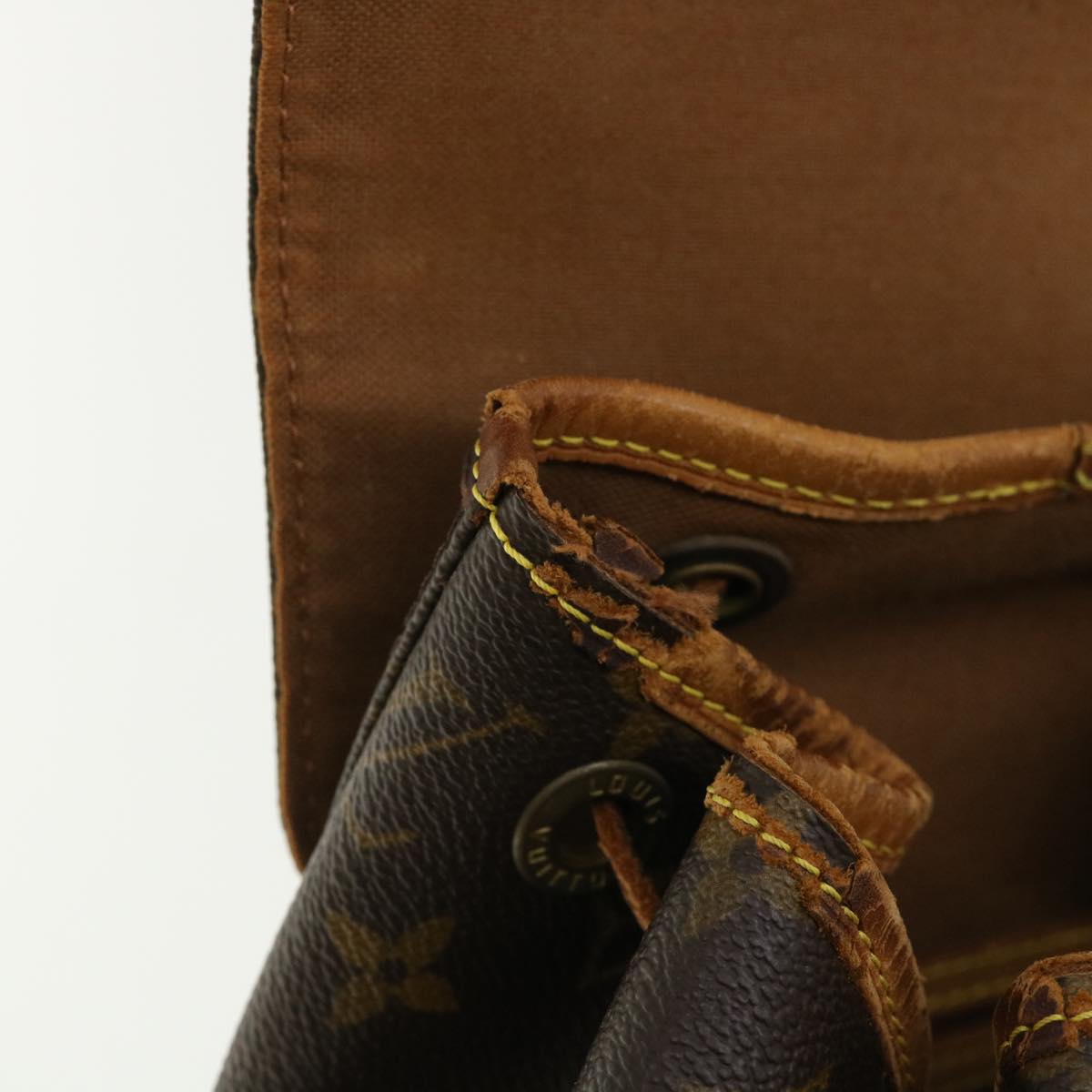 LOUIS VUITTON Monogram Montsouris MM Backpack M51136 LV bs2417