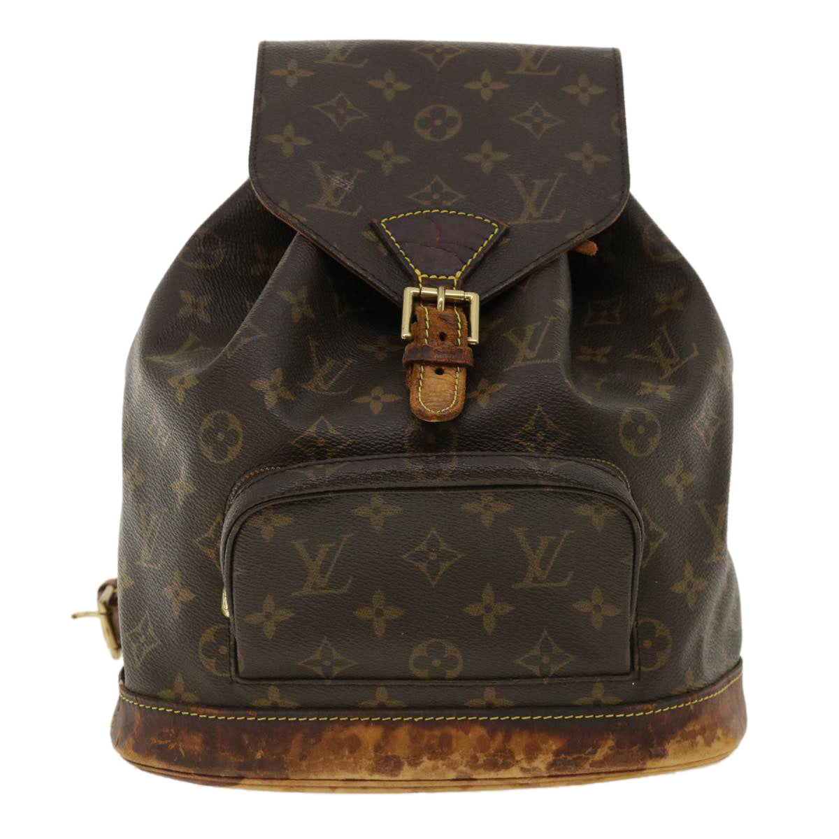 LOUIS VUITTON Monogram Montsouris MM Backpack M51136 LV bs2417