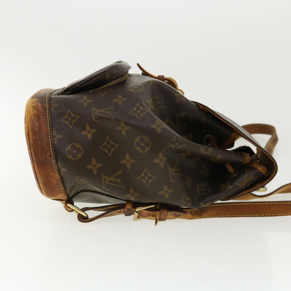 LOUIS VUITTON Monogram Montsouris MM Backpack M51136 LV bs2417