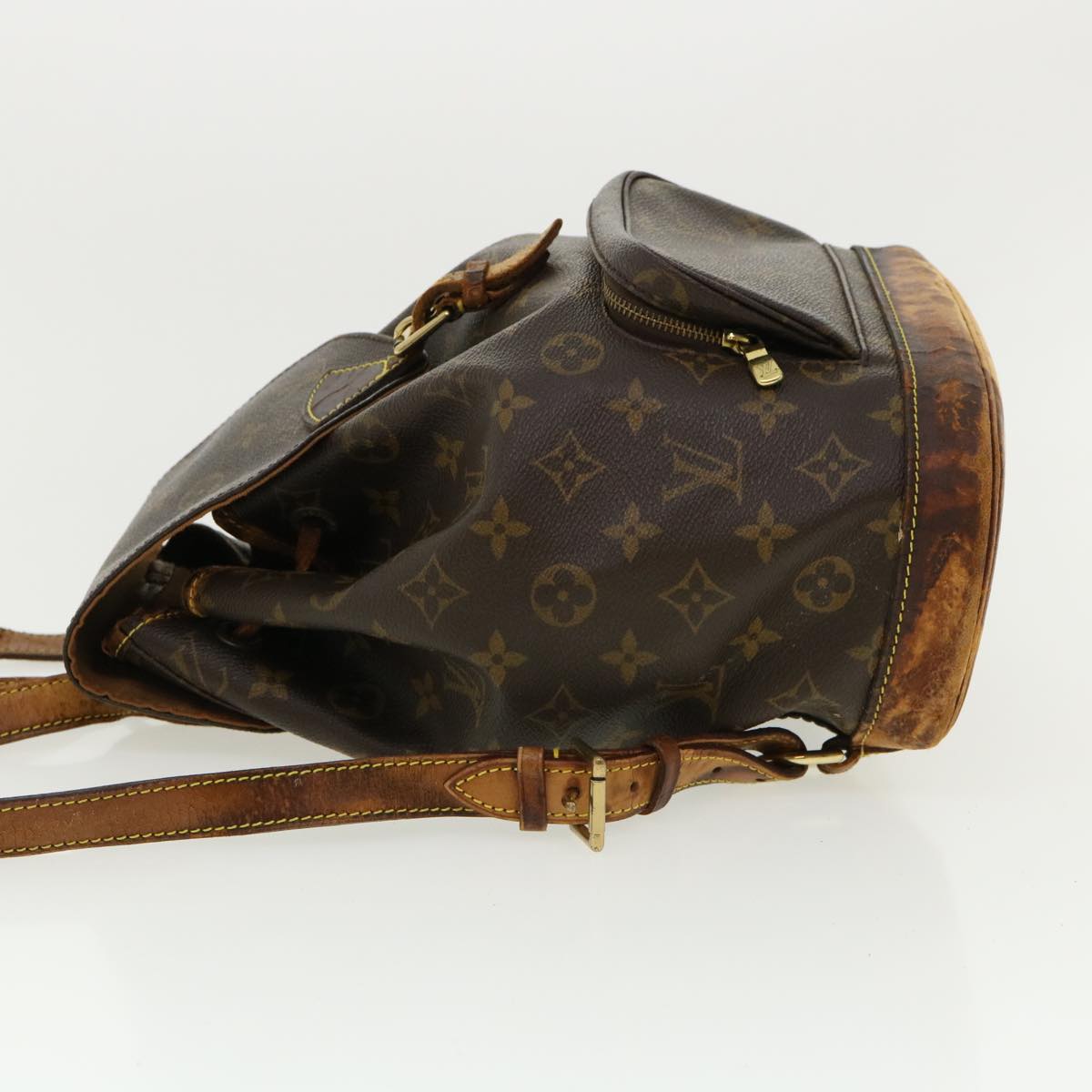 LOUIS VUITTON Monogram Montsouris MM Backpack M51136 LV bs2417