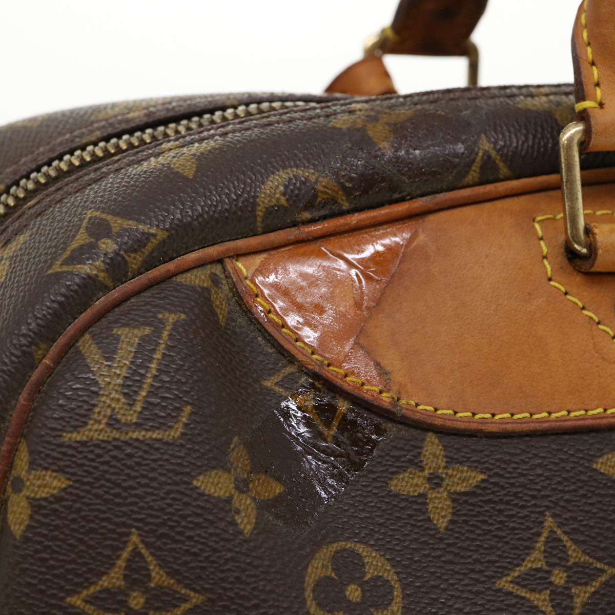 LOUIS VUITTON Monogram Eva Zeon Boston Bag M41442 LV bs2588