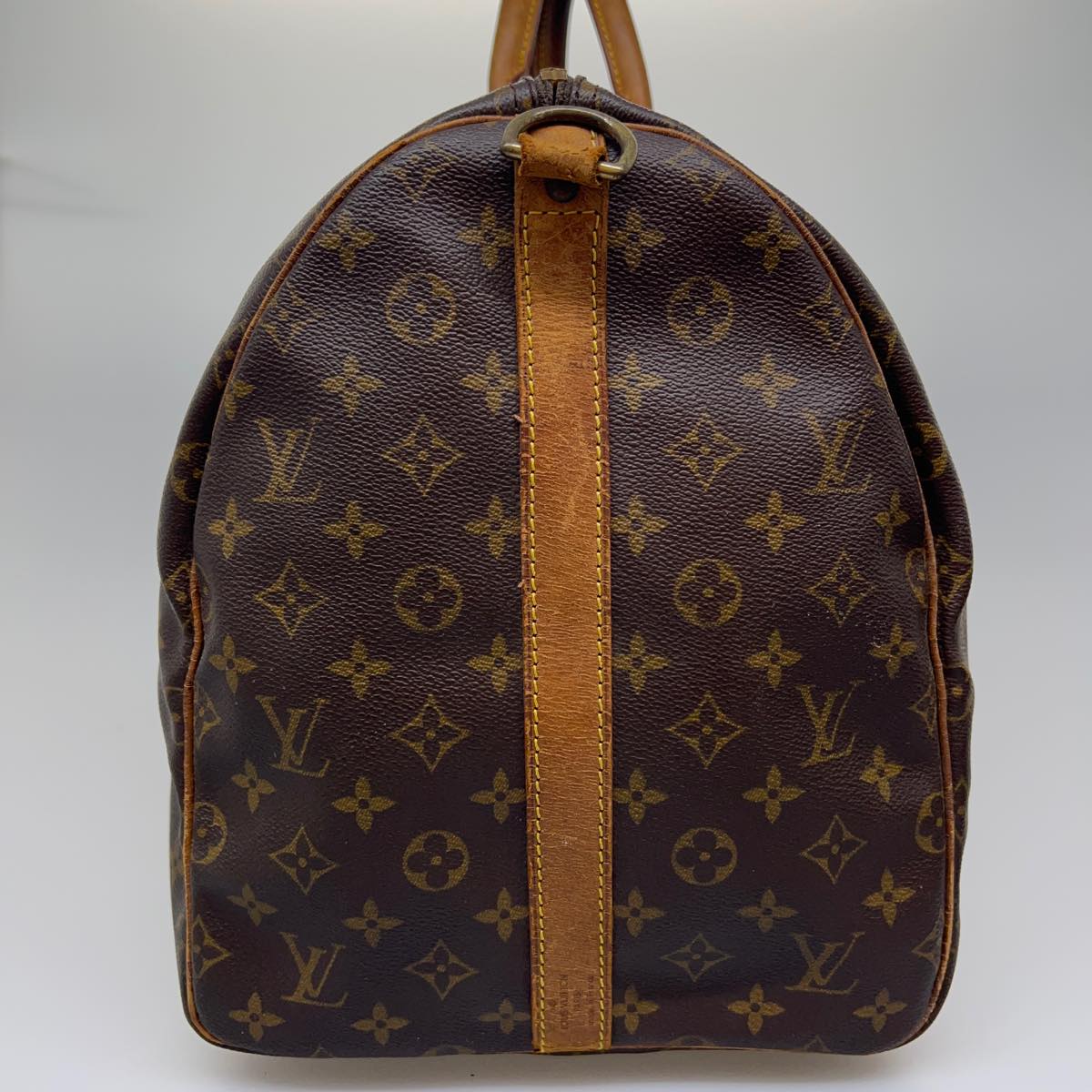 LOUIS VUITTON Monogram Keepall Bandouliere 55 Boston Bag M41414 LV bs2627