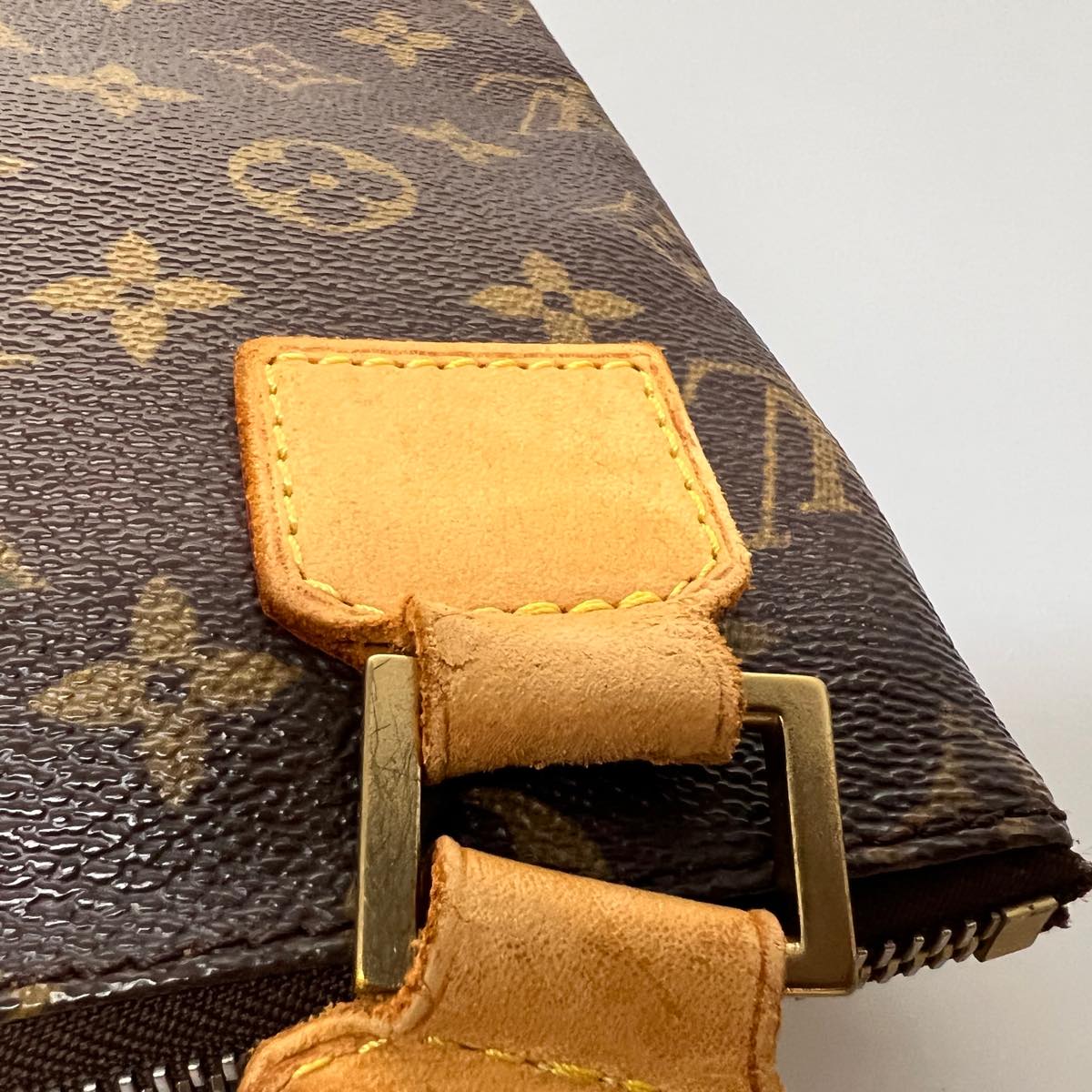 LOUIS VUITTON Monogram Pochette Bosphore Shoulder Bag M40044 LV bs2655