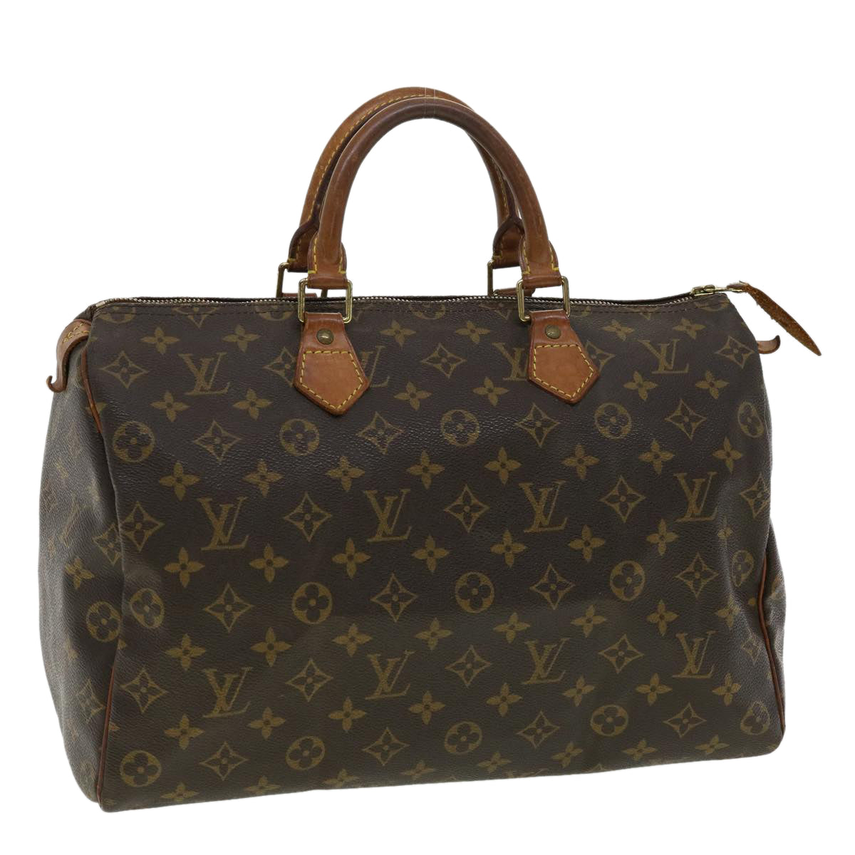 LOUIS VUITTON Monogram Speedy 35 Hand Bag M41524 LV bs2732