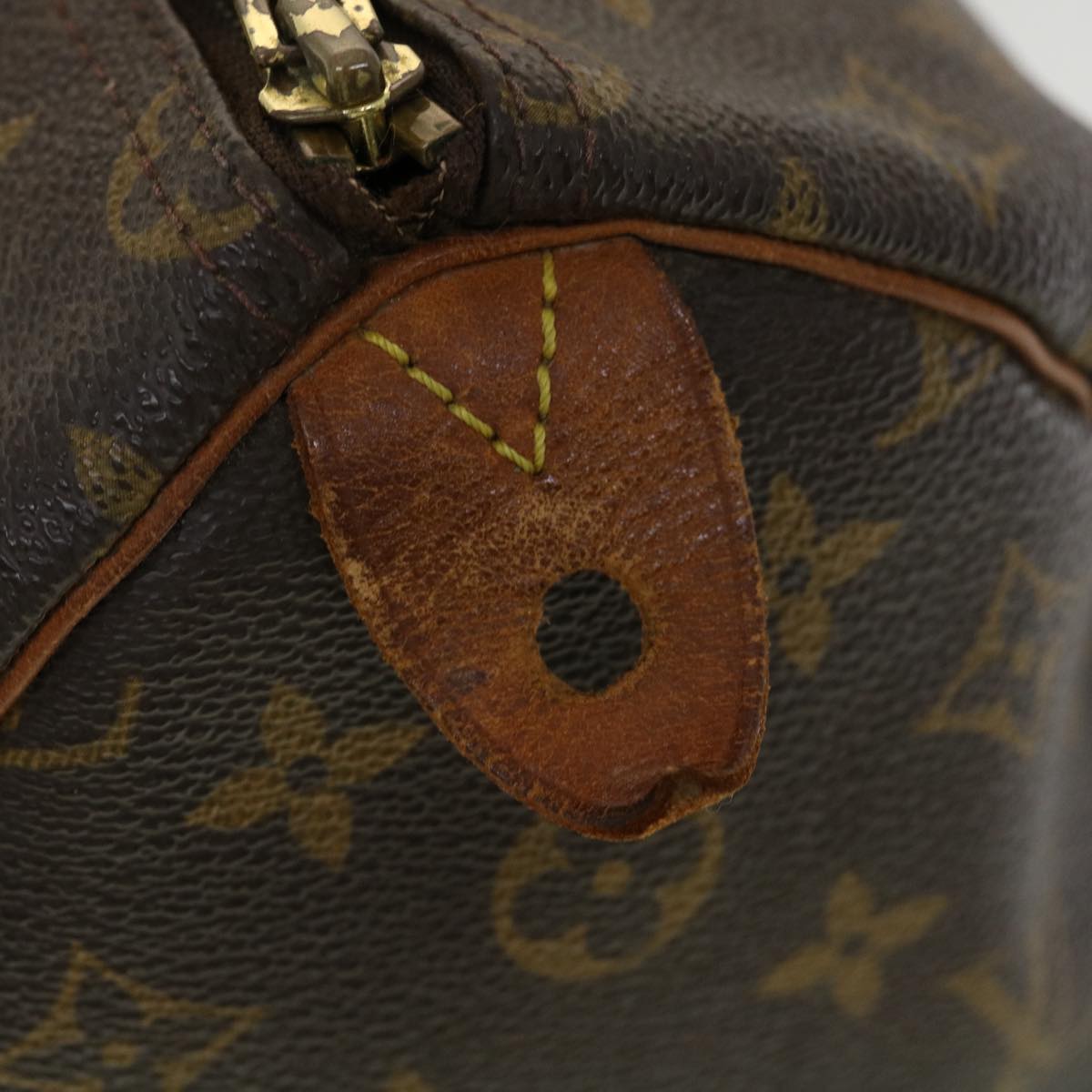 LOUIS VUITTON Monogram Speedy 35 Hand Bag M41524 LV bs2732