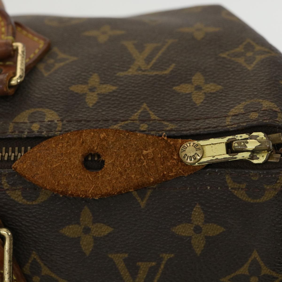 LOUIS VUITTON Monogram Speedy 35 Hand Bag M41524 LV bs2732