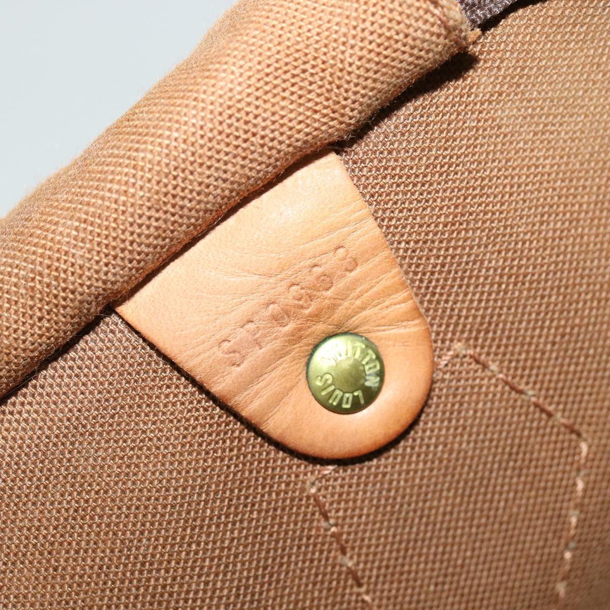 LOUIS VUITTON Monogram Speedy 35 Hand Bag M41524 LV bs2732