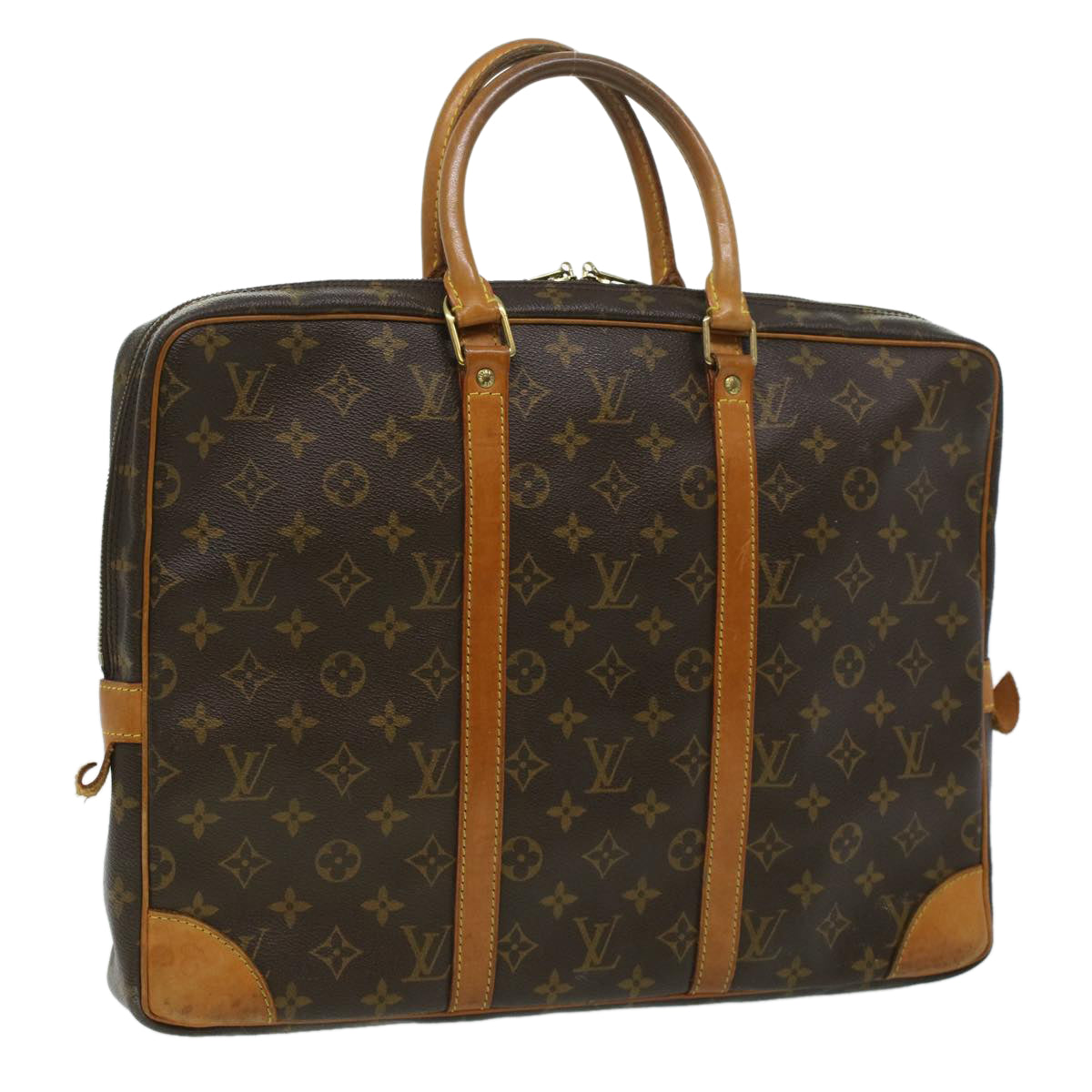 LOUIS VUITTON Monogram Porte Documents Voyage Business Bag M53361 LV bs3104