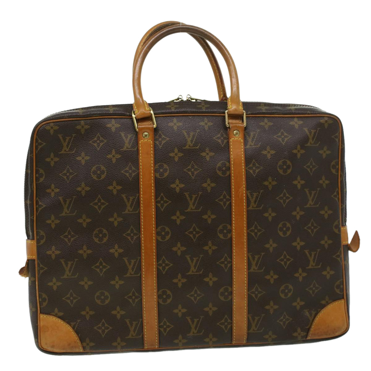 LOUIS VUITTON Monogram Porte Documents Voyage Business Bag M53361 LV bs3104