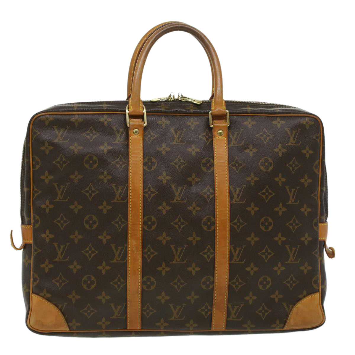 LOUIS VUITTON Monogram Porte Documents Voyage Business Bag M53361 LV bs3104