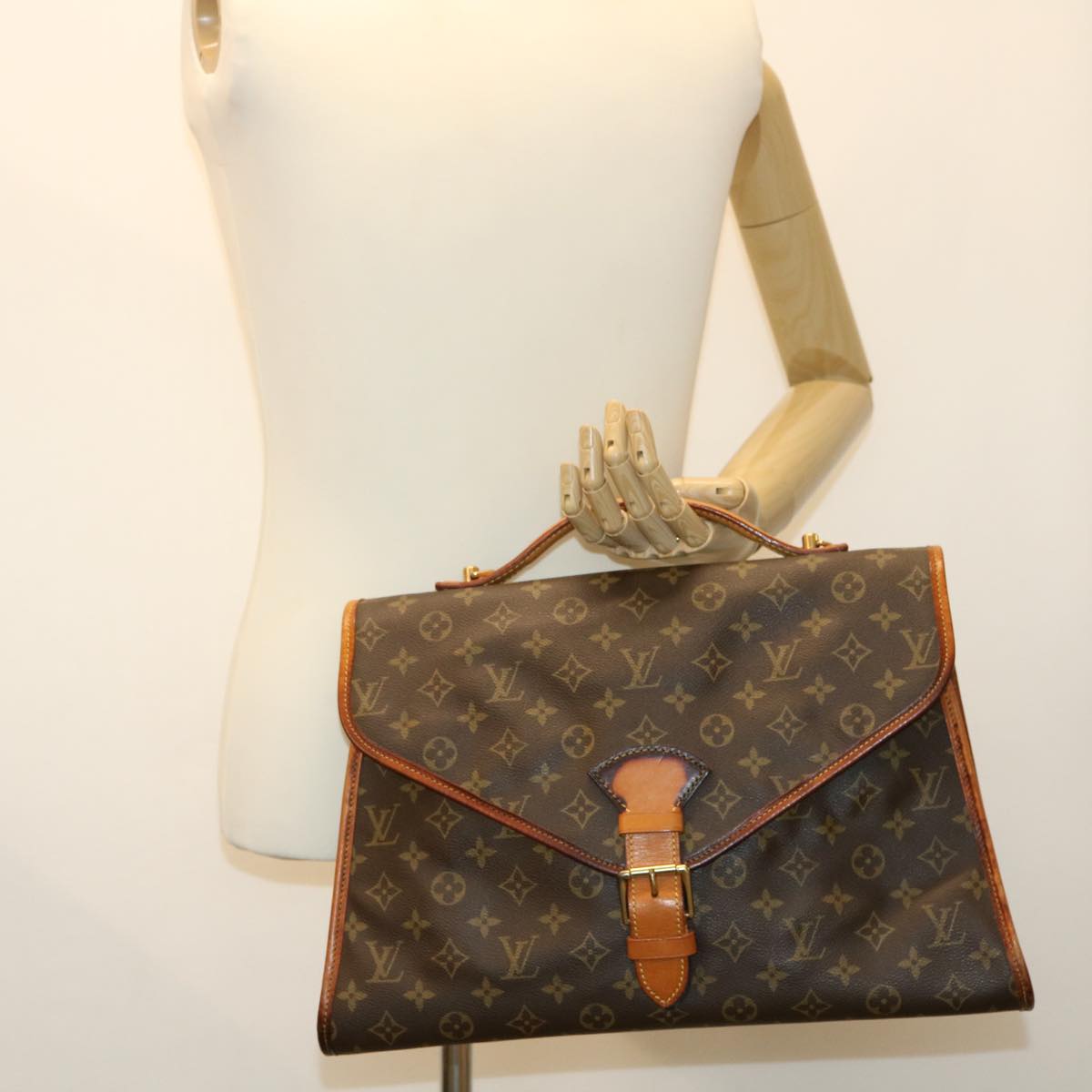LOUIS VUITTON Monogram Beverly Hand Bag M51120 LV bs3120