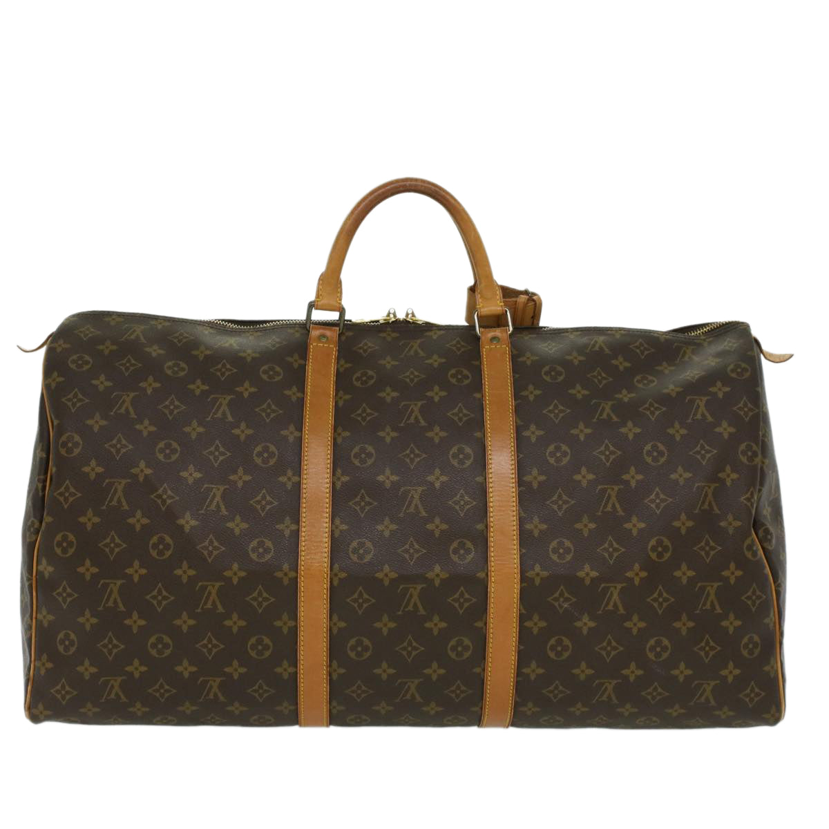 LOUIS VUITTON Monogram Keepall 60 Boston Bag M41422 LV bs3258