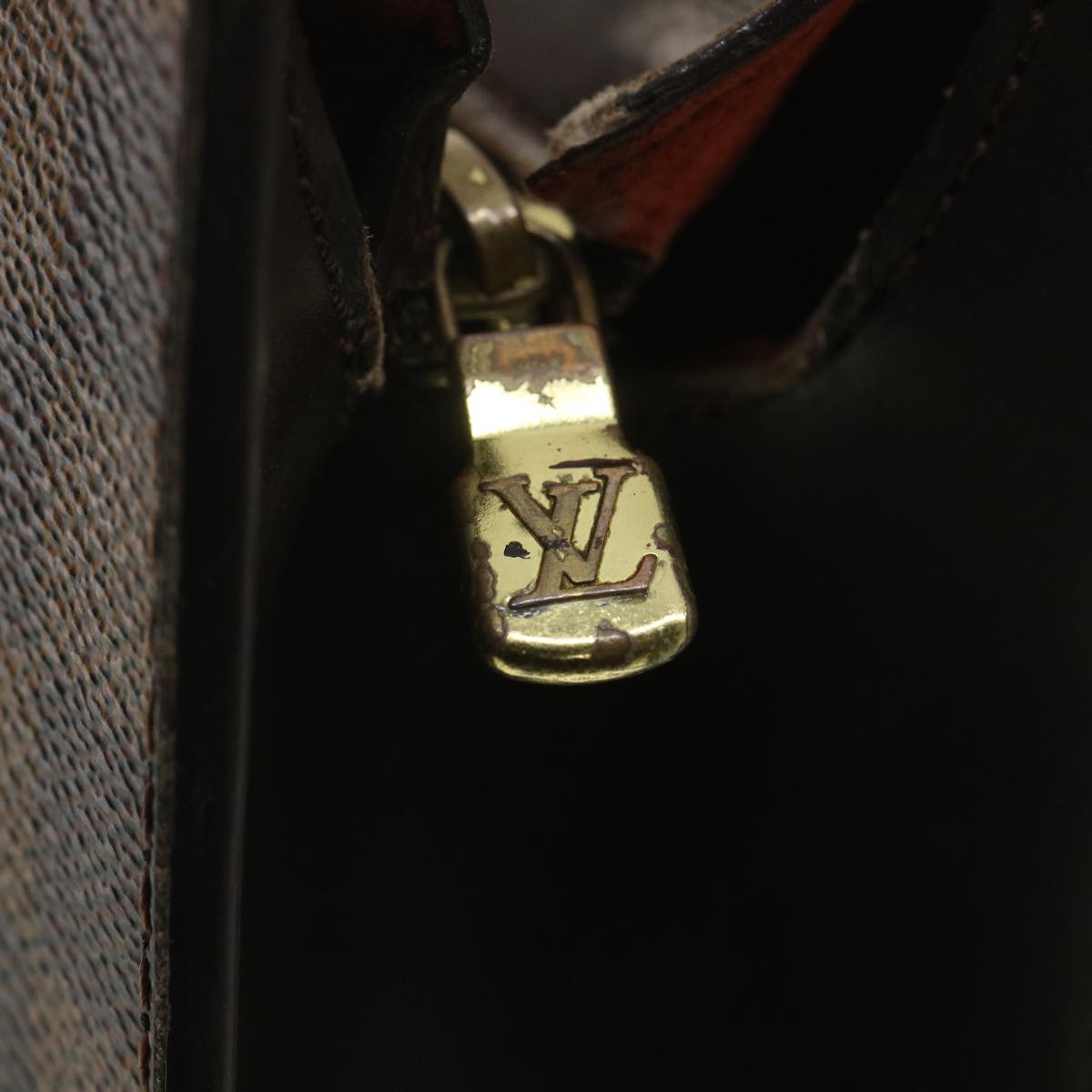 LOUIS VUITTON Damier Ebene Venice GM Hand Bag N51146 LV bs3510