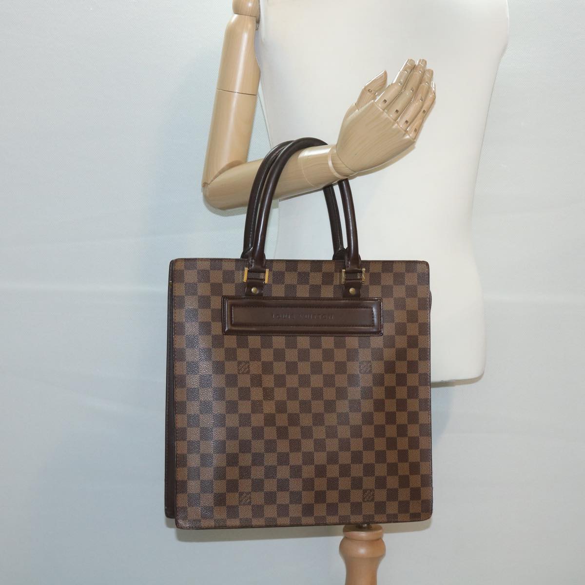 LOUIS VUITTON Damier Ebene Venice GM Hand Bag N51146 LV bs3510