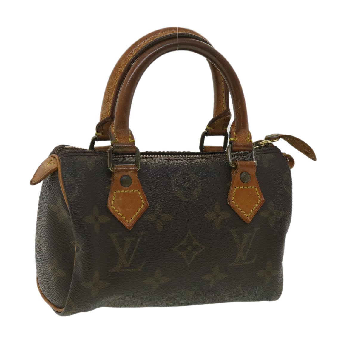 LOUIS VUITTON Monogram Mini Speedy Hand Bag M41534 LV bs3520