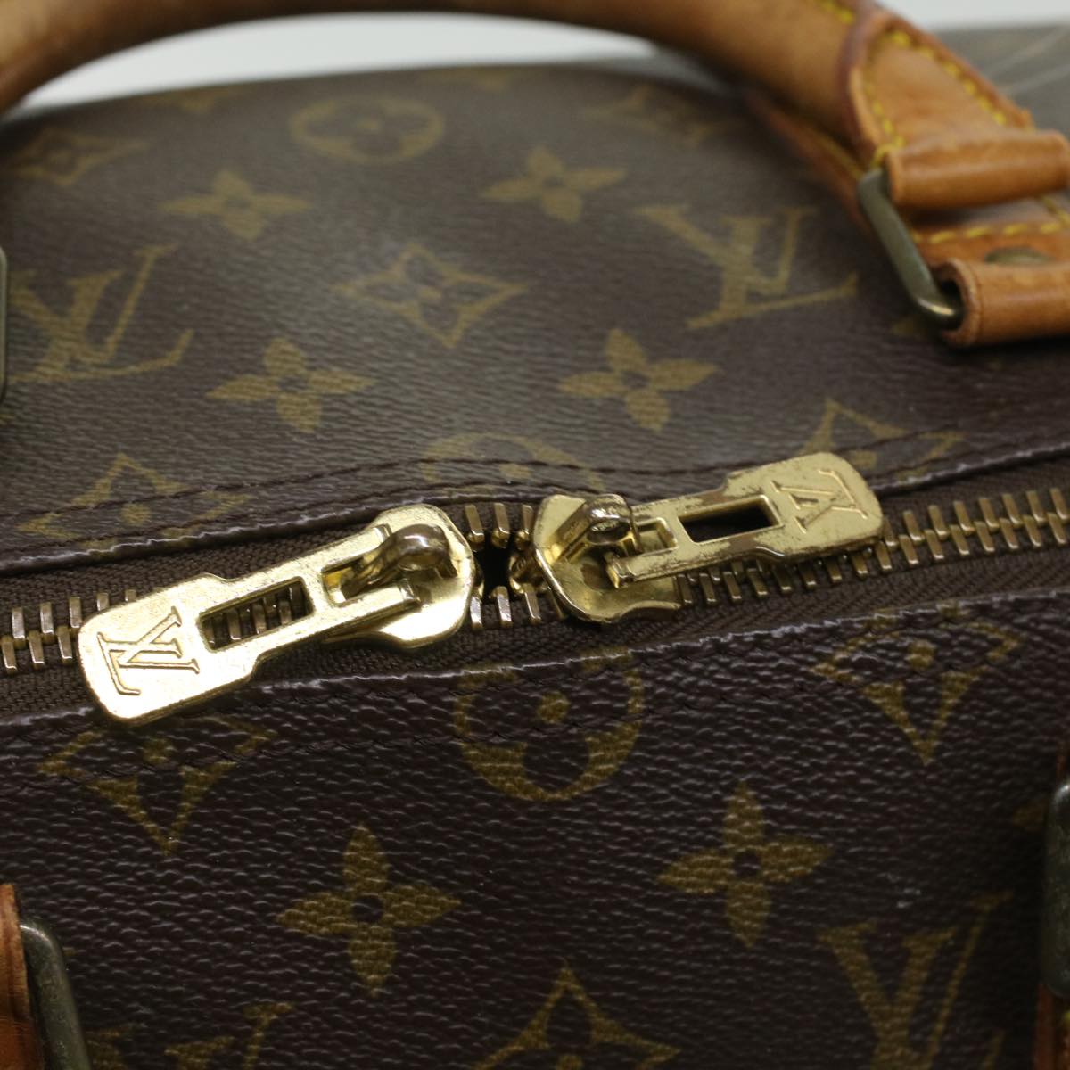 LOUIS VUITTON Monogram Keepall 50 Boston Bag M41426 LV bs3537