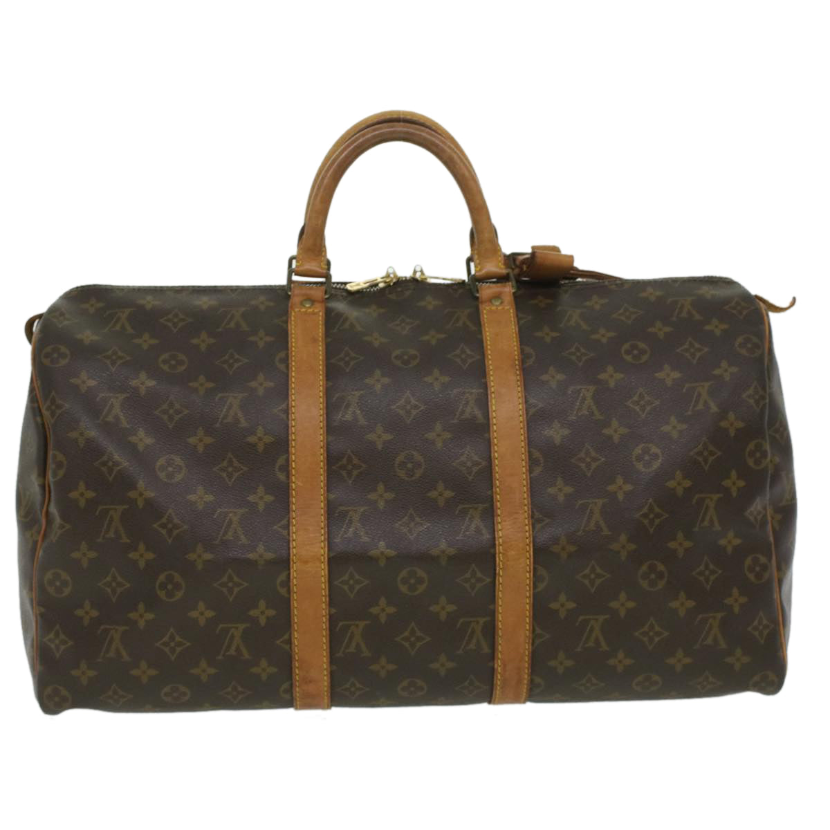 LOUIS VUITTON Monogram Keepall 50 Boston Bag M41426 LV bs3537