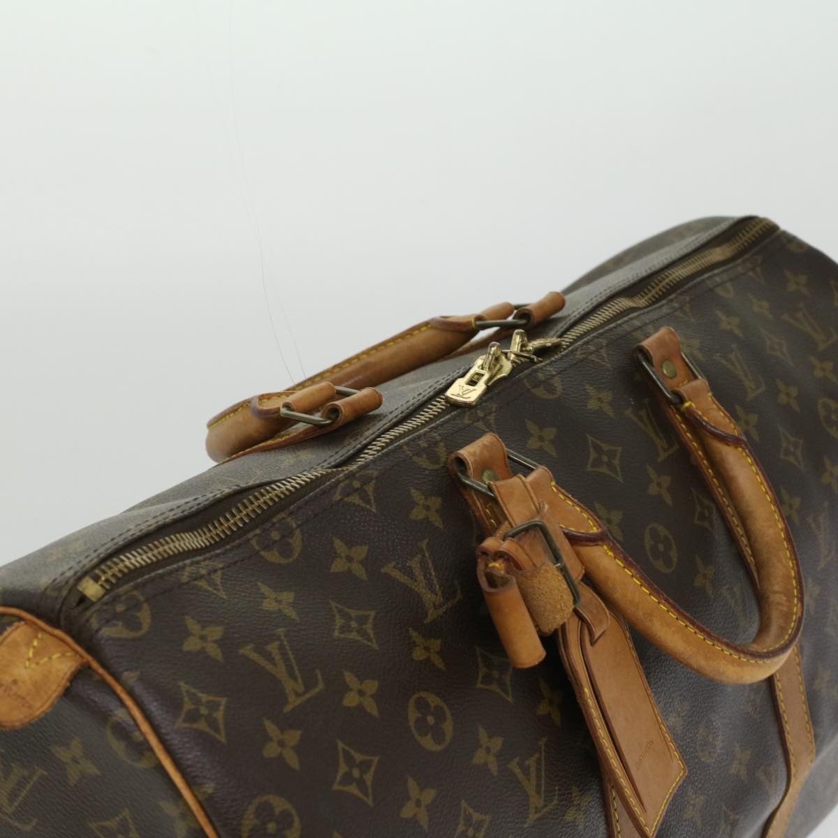 LOUIS VUITTON Monogram Keepall 50 Boston Bag M41426 LV bs3537