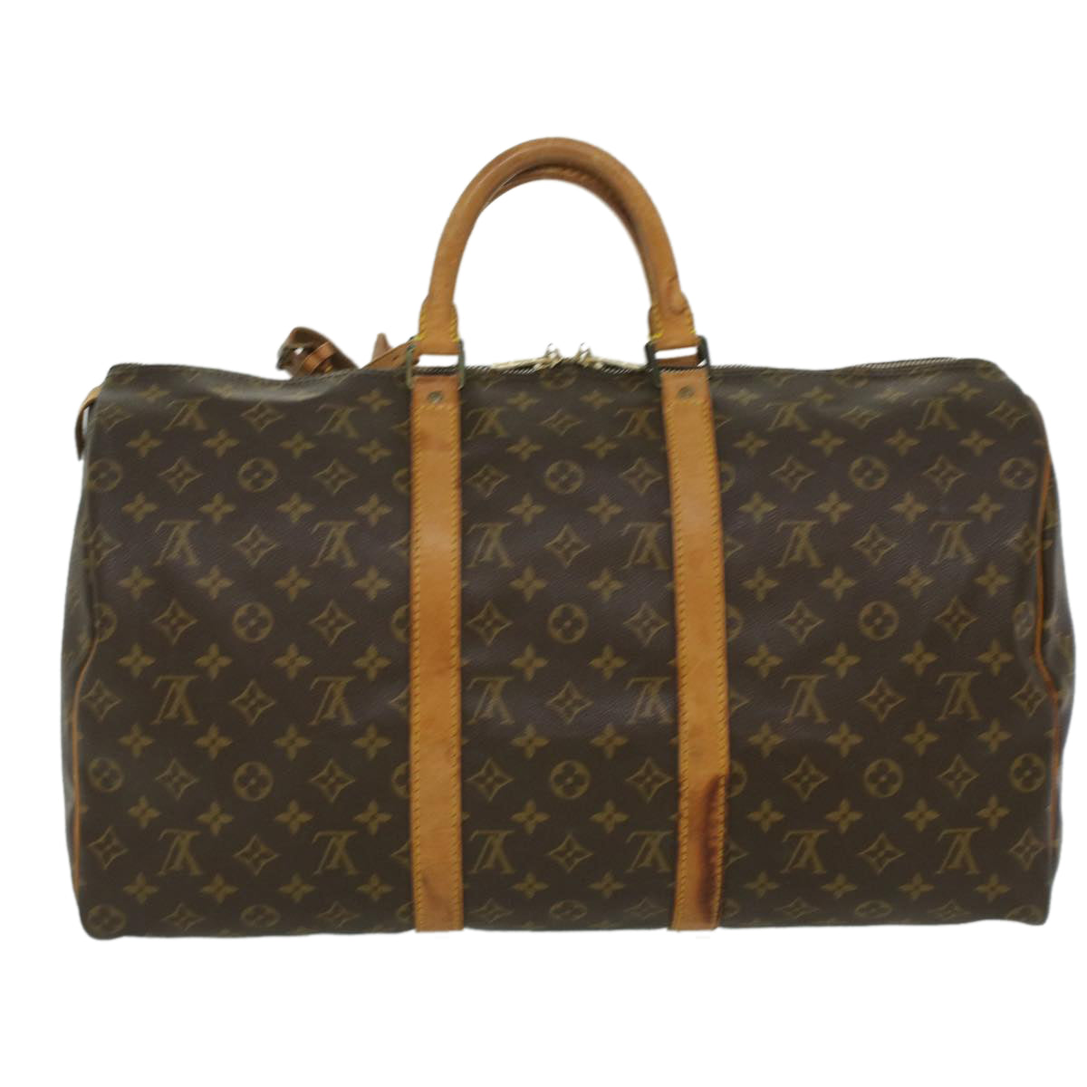 LOUIS VUITTON Monogram Keepall 50 Boston Bag M41426 LV bs3538