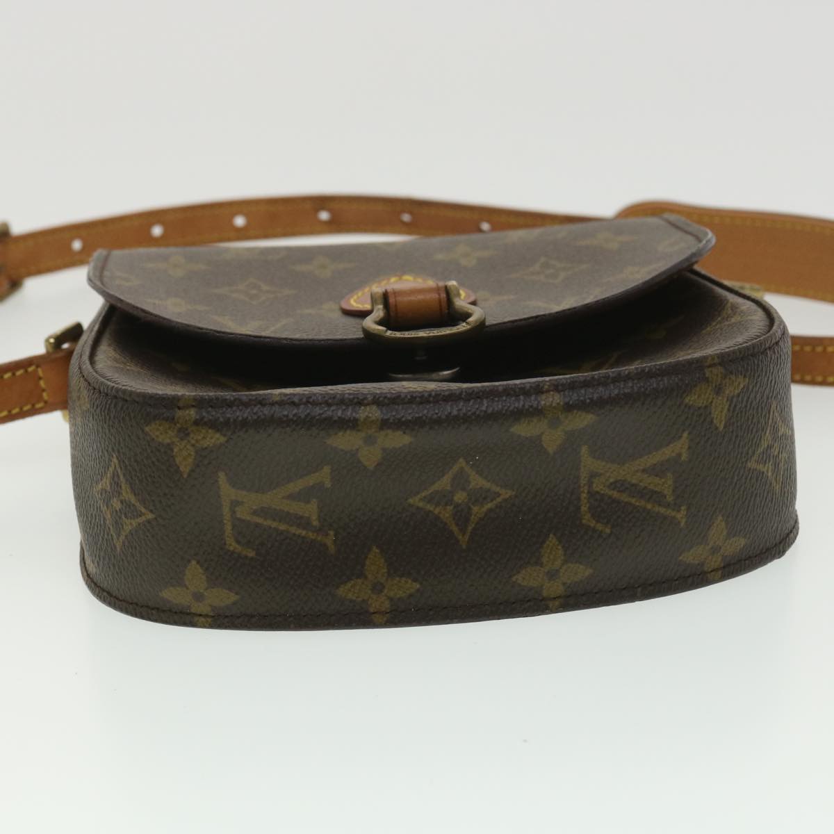 LOUIS VUITTON Monogram Saint Cloud PM Shoulder Bag M51244 LV bs3576
