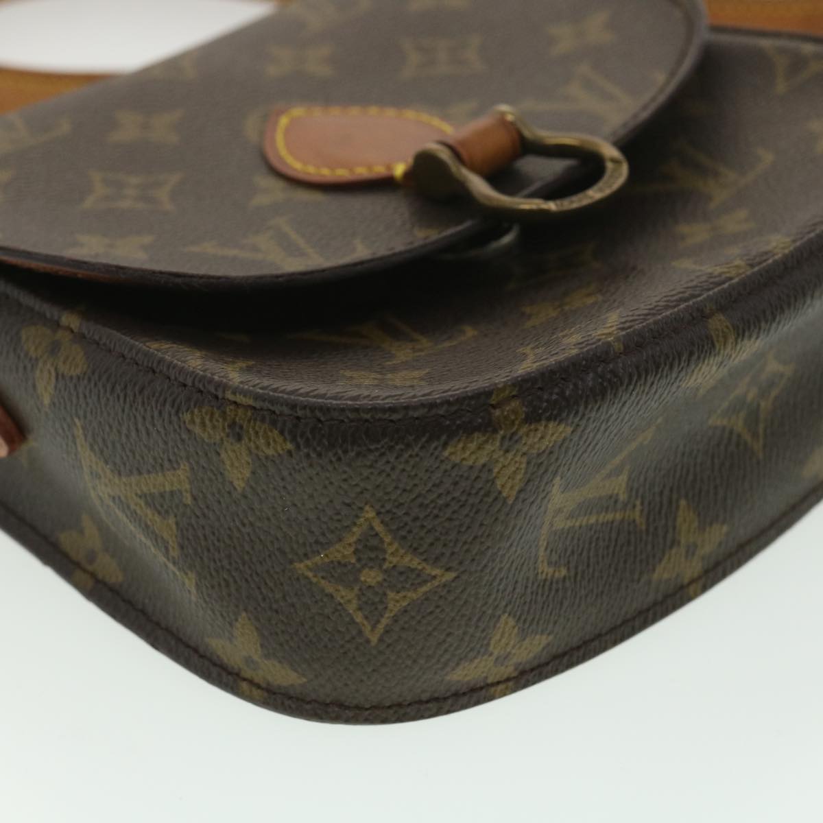 LOUIS VUITTON Monogram Saint Cloud PM Shoulder Bag M51244 LV bs3576