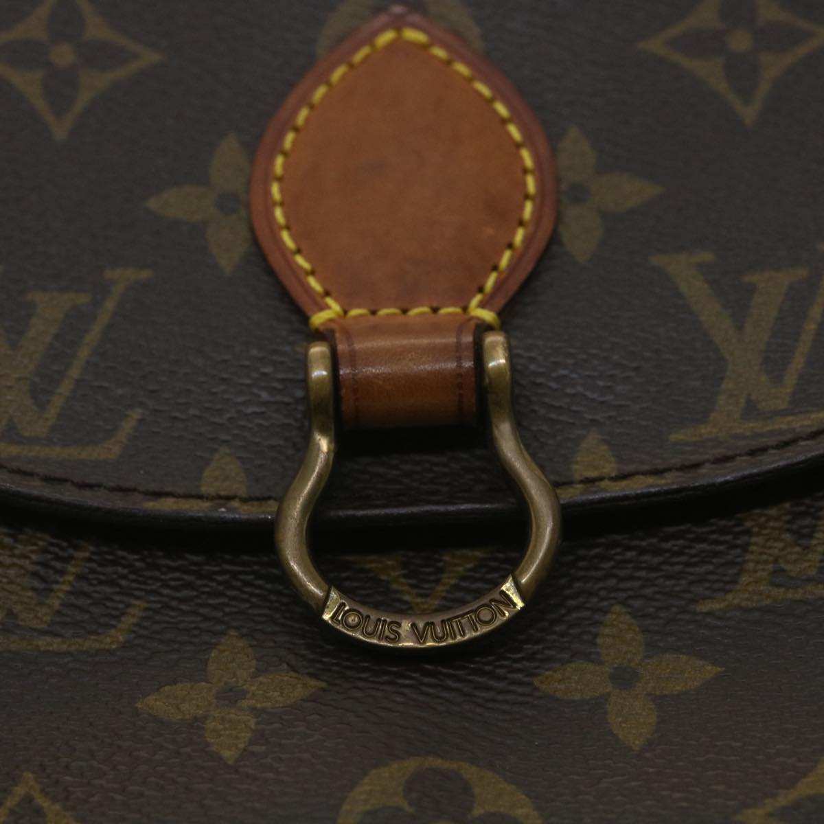 LOUIS VUITTON Monogram Saint Cloud PM Shoulder Bag M51244 LV bs3576