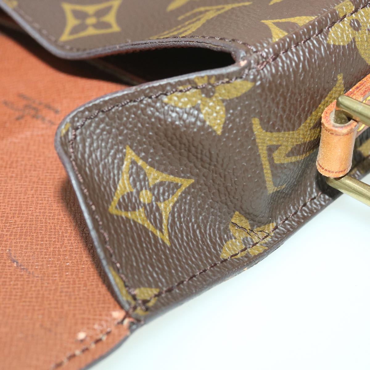 LOUIS VUITTON Monogram Saint Cloud PM Shoulder Bag M51244 LV bs3576