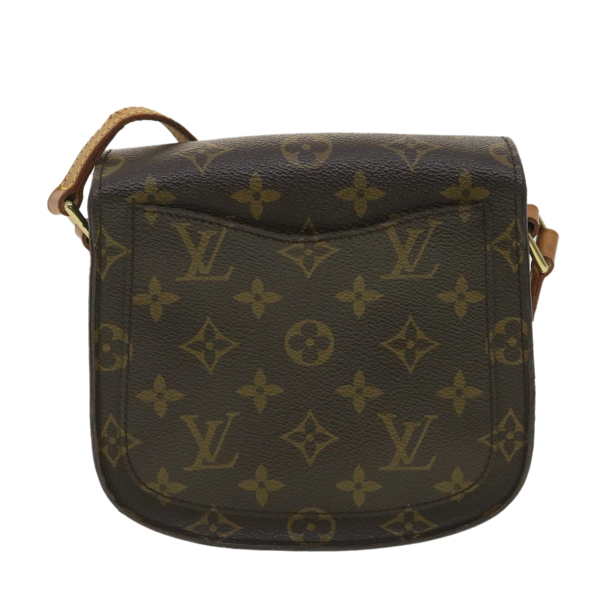 LOUIS VUITTON Monogram Saint Cloud PM Shoulder Bag M51244 LV bs3576