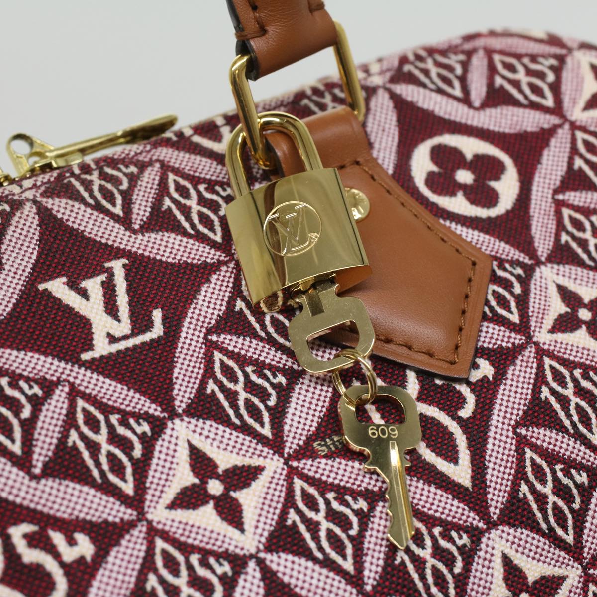 LOUIS VUITTON Jaguar Bandouliere 25 Hand Bag Since 1854 Bordeaux M57231 bs3638A